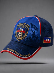 Haiti Soccer Unisex Hats