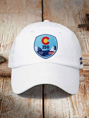 Unisex Colorado Day 150 Years Art Printed Hat