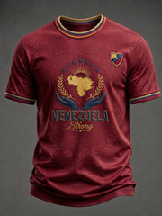 Men's Venezuela Strong Printed T-shirt