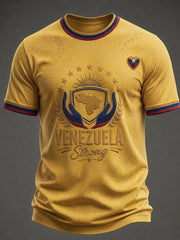 Men's Venezuela Strong Printed T-shirt