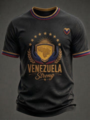 Men's Venezuela Strong Printed T-shirt