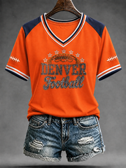 Women's Football Fans Gameday short-sleeved T-shirt