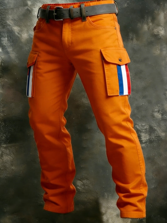 Heren Konings Dag Nederlandse Republiek Leeuw Nederland Vlag Broeken