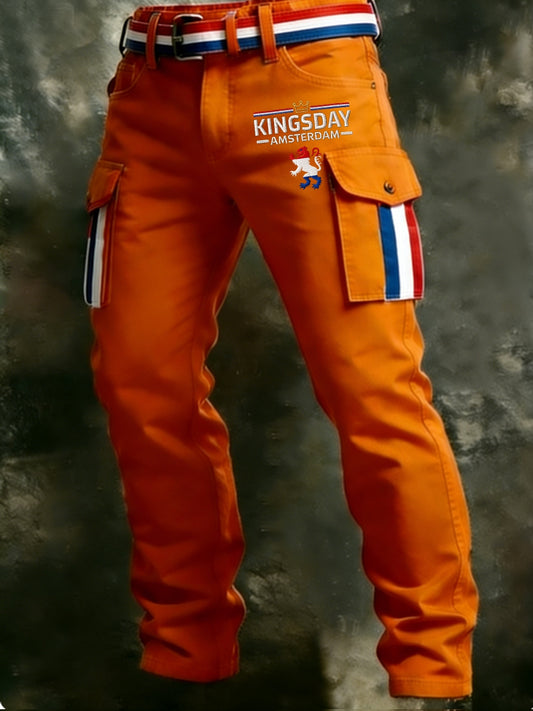 Koningsdag broek voor heren
