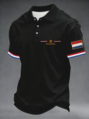 Koningsdag poloshirt voor heren