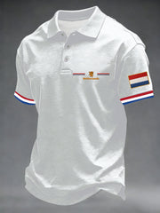 Koningsdag poloshirt voor heren