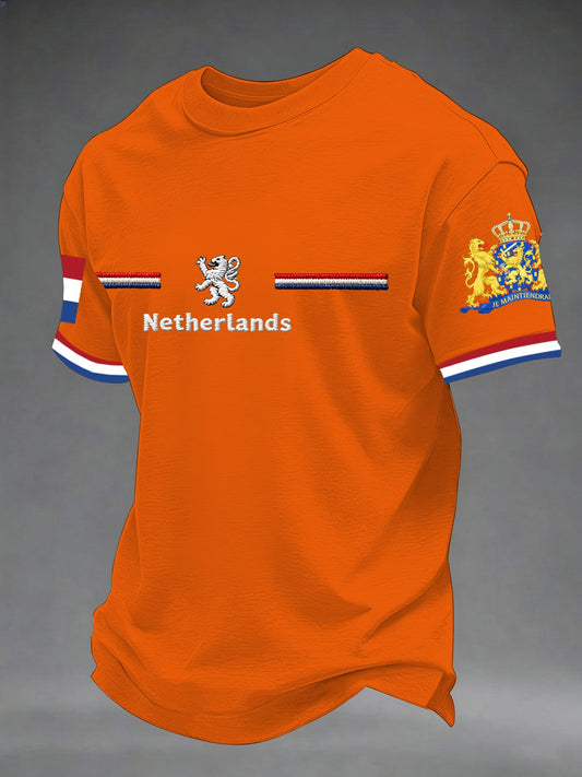 T-shirt met korte mouwen voor heren