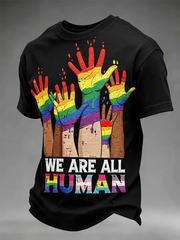 Men's Pride Month Printed short sleeves t-shirt