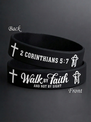 Unisex Walk By Faith And Not By Sight Wristband