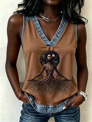 Women's Juneteenth Print Vest