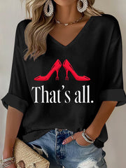 Women's Fashion Movie Inspired Waffle T-shirt