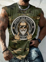 Men's 'grumpy old bastard' tank vests