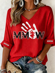 Women's MMIW V-Neck T-Shirt