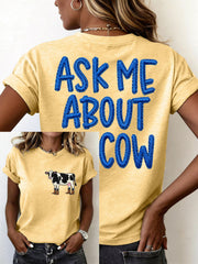 Women's Funny Cow T-Shirt