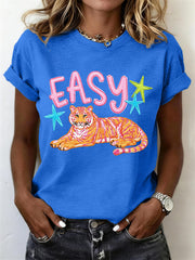 Women's Funny Tiger T-Shirt