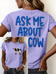 Women's Funny Cow T-Shirt