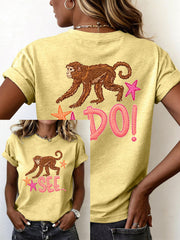 Women's Funny Monkey T-Shirt