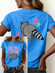 Women's Funny Raccoon T-Shirt