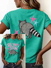 Women's Funny Raccoon T-Shirt