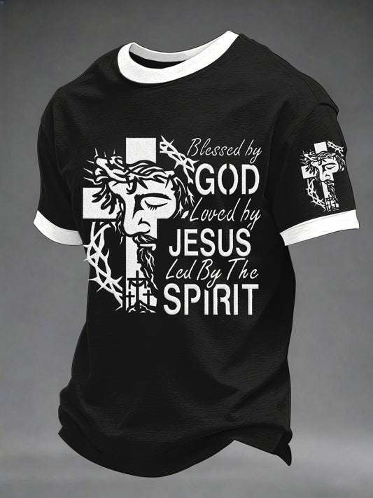 Men's Christian Print Tee