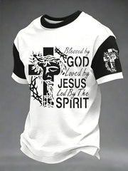 Men's Christian Print Tee