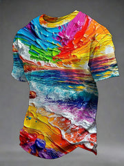 Men's Pride Month Print Casual T-Shirt
