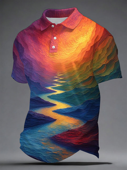 Men's Pride Month Print Casual Top