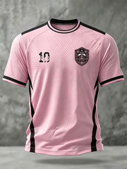 Men's Soccer Print Casual T-Shirt