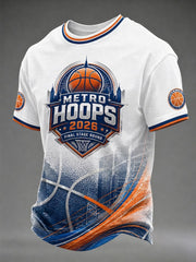 Men's New York Basketball Printed T-shirt