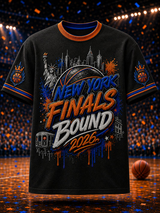 Men's Classic Basketball Fan Graphic Short Sleeve T-shirt