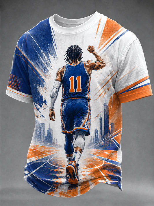 Men's MVP Basketball Player Inspired Casual T-shirt