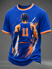 Men's MVP Basketball Player Inspired Casual T-shirt