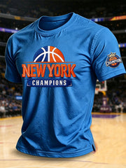 Men's New York Champions Short Sleeves T-shirt
