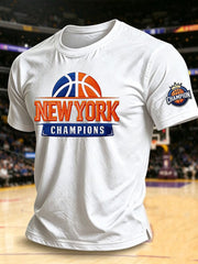 Men's New York Champions Short Sleeves T-shirt