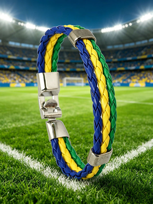 Brazil soccer bracelet
