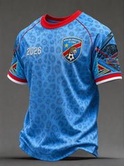 Men's 2026 Democratic Republic of Congo Football T-Shirts