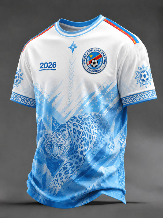 Men's Wear 2026 Democratic Republic of Congo Football T-Shirts