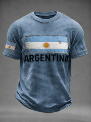 Men's Argentina Waffle Short Sleeves T-shirt