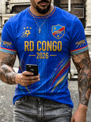 Men's 2026 Democratic Republic of Congo Football T-Shirts