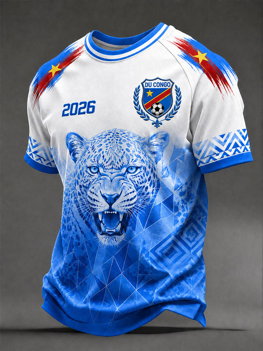 Men's DR Congo Football T-Shirts