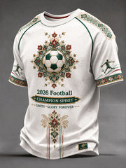 Men's 2026 Iran Football Style T-shirt