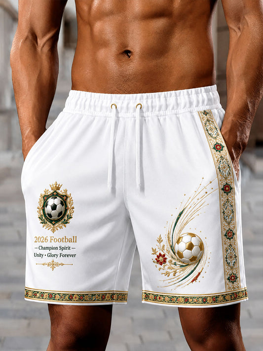 Men's 2026 Iran Football Style Shorts