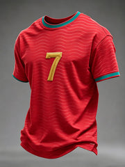 Men's Portugal Football Short Sleeves T-shirt