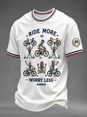 Men's Ride More Worry Less Short Sleeves T-shirt