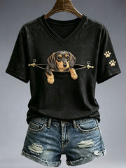 Women's Lovely Dachshund T-Shirt