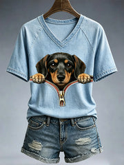 Women's Lovely Dachshund T-Shirt