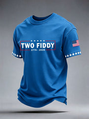 Men's Two Fiddy Print T-Shirt