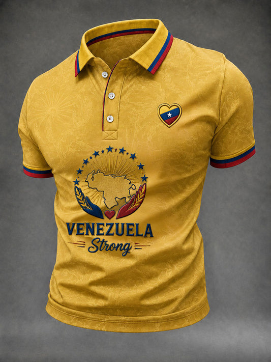 Men's Venezuela Strong Printed Shirt