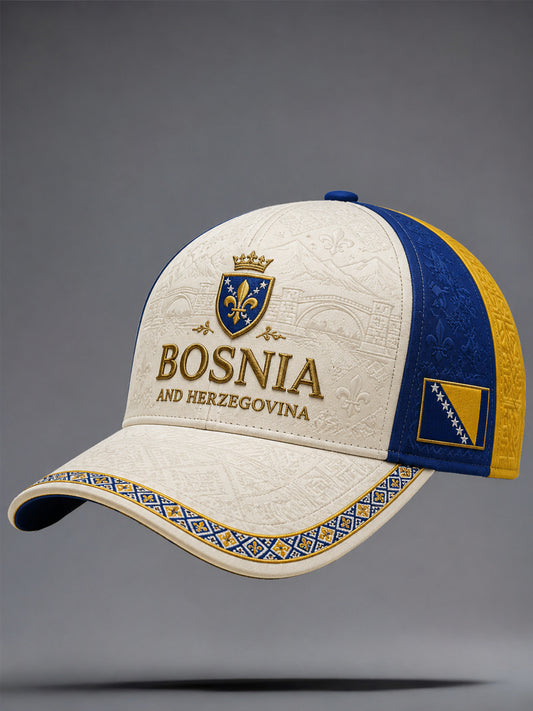 Unisex Bosnia And Herzegovina Print Hat