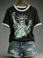 Women's Fun Statue of Liberty T-Shirts